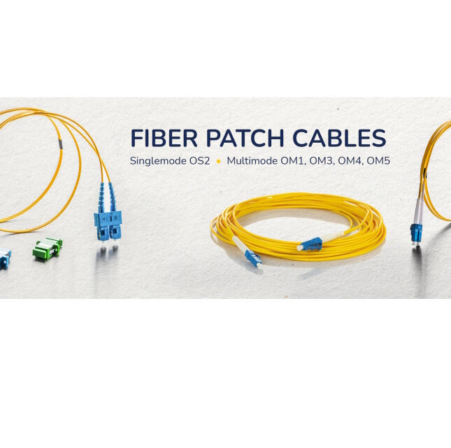 Fiber Patch Cables OS2, OM3 and OM5